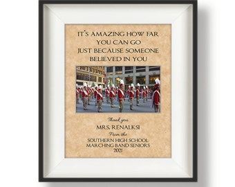 Band Teacher Gift  - Marching Band Director Gift - Choir Teacher Gifts - Marching Band Gifts - High School Band - Music Teacher Gift