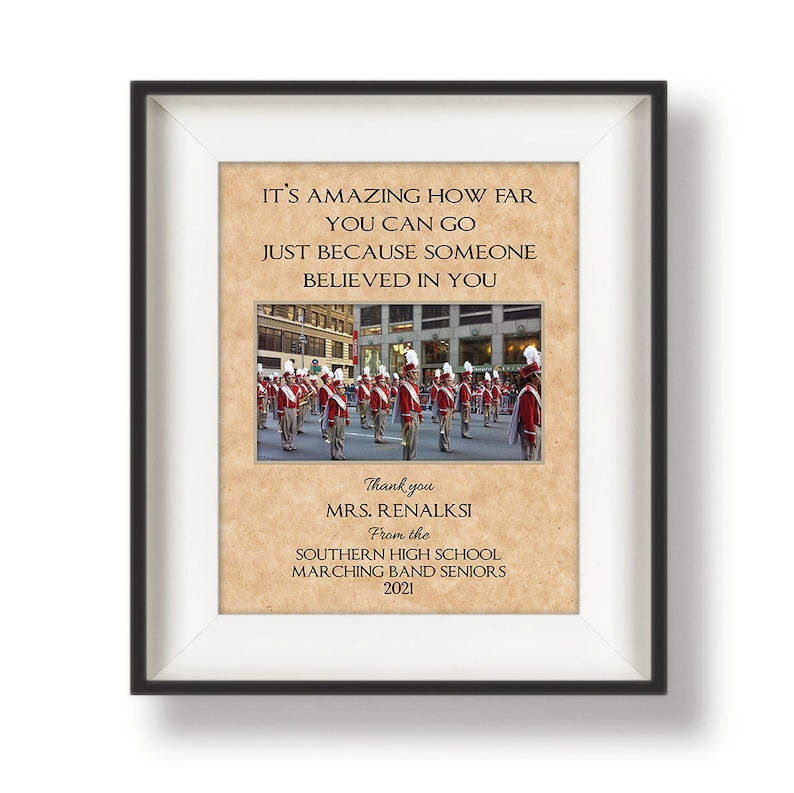 Band Teacher Gift Marching Band Director Gift Choir Etsy