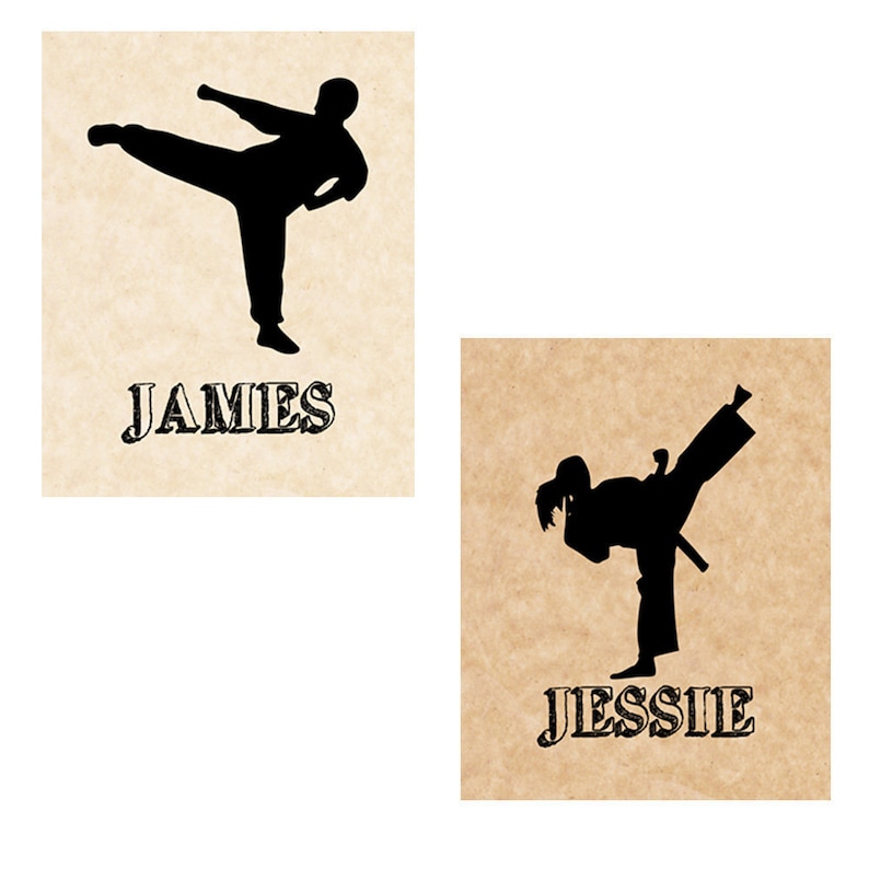 Personalized Karate Gift Karate Girl Karate Gifts for Kids Etsy