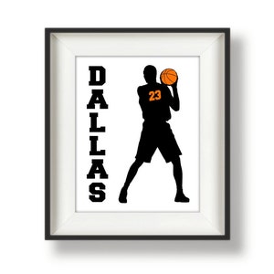 Basketball Team Gift - Basketball Senior Gift - Personalized - Basketball Player - Senior Night - Senior Gift - Basketball Gift - OrangeBall