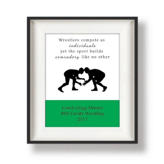 Wrestling Coach Gift, Wrestling Mom, Wrestling Gift, Wresting Team Gif –  Letter Art Gifts