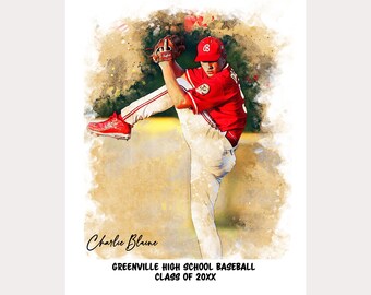 Baseball Senior Night, Senior Baseball Gifts, Personalized, Senior Baseball Player Gifts, End of Season, Baseball Coach, Any Sport