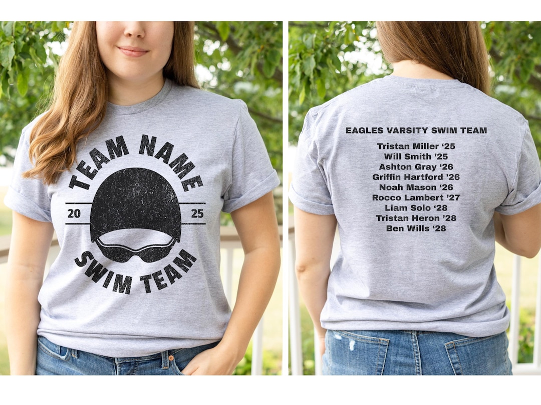 Swim Team Unisex T Shirt main image 1