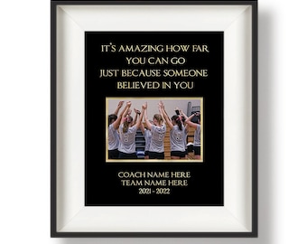 Bible Verse Volleyball Printable Art for Teachers or Coaches - Etsy