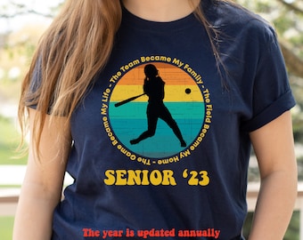 Softball Senior Shirts 2024, Softball Senior Night Gift, Softball Senior Gift, Softball Gift, Softball Team Shirts,Team Gift Idea,Graduation