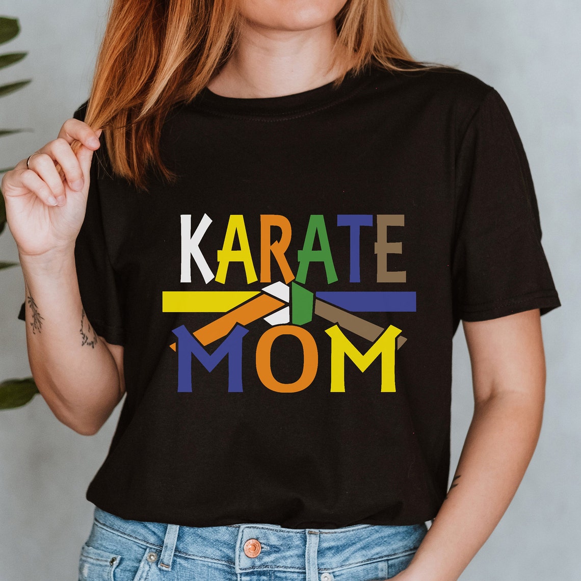 Karate Mom Shirt Karate Mom Gift Karate Mom Life Karate T Etsy