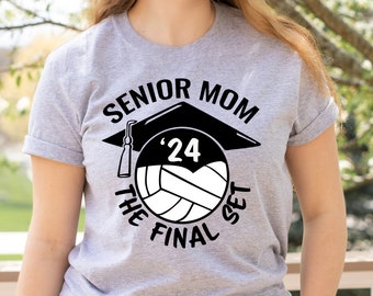 2027 Senior Volleyball Mom Shirt, Senior Mom Volleyball, Volleyball Senior Night 2027, Senior Shirts, Volleyball Gifts, The Final Set