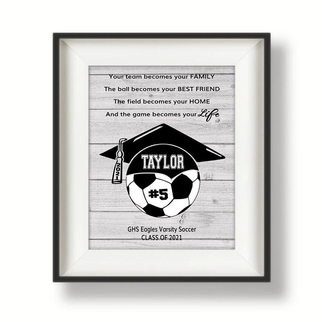 Soccer Senior Night Personalized Soccer Gifts Senior Gifts Soccer Soccer Team Gifts Personalized