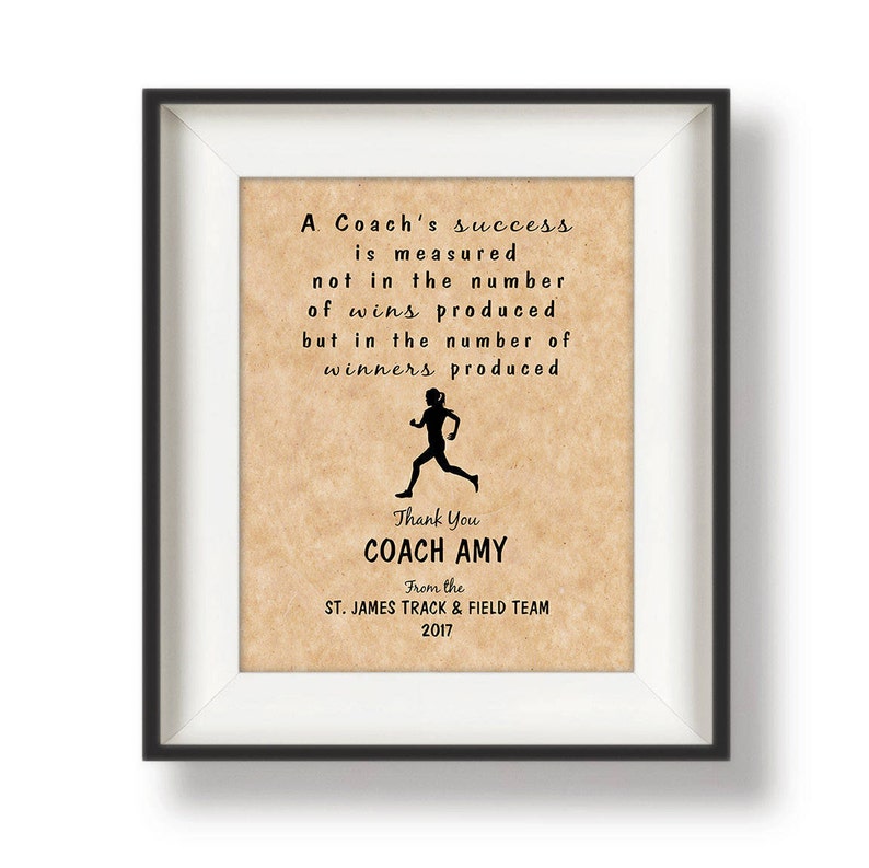 Coaches Gift Ideas Gifts for a Coach Personalized Coach Etsy
