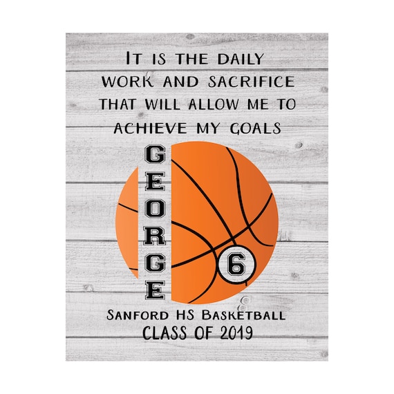 Senior girl hotsell basketball gifts
