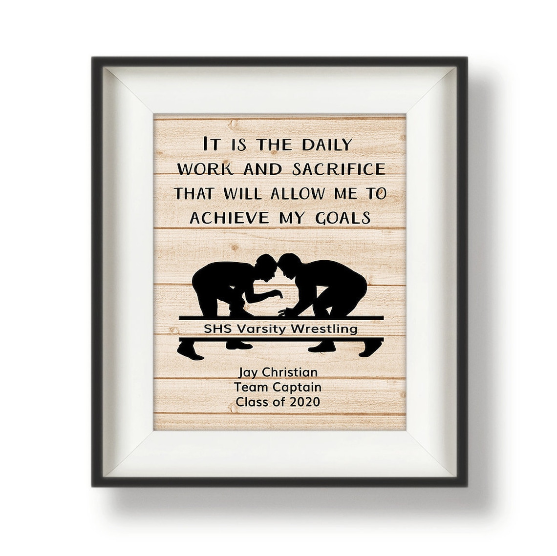 Wrestling Senior Night Gifts Wrestling Team Gift Girl Etsy