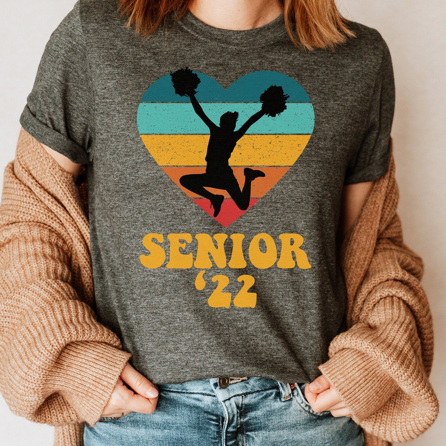 Cheer Senior Gifts Cheer Senior Shirts Cheerleading Senior Etsy
