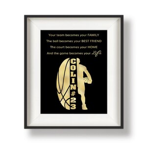 Personalized Senior Night Gift Basketball - Senior Basketball Gift - Basketball Gifts for Girls Team - Basketball Team Gifts-Player Monogram