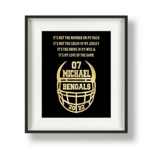 Football Senior Night, Senior Football Gifts, Senior Football Player Gifts, Personalized Football Gifts, Gifts for Football Players