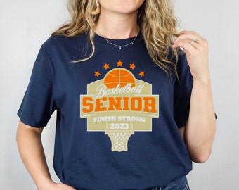 Basketball Senior Shirts, Basketball Senior Night 2023, Senior Basketball Shirt, Senior Shirts 2023, Senior Night Gift, Boys Basketball