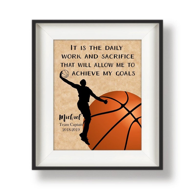 Basketball Senior Night Gifts Basketball Player Gift Etsy