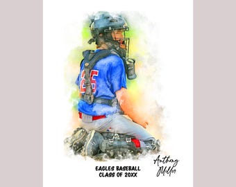 Baseball Senior Night, Senior Baseball Gifts, Personalized, Senior Baseball Player Gifts, End of Season, Baseball Coach, Any Sport