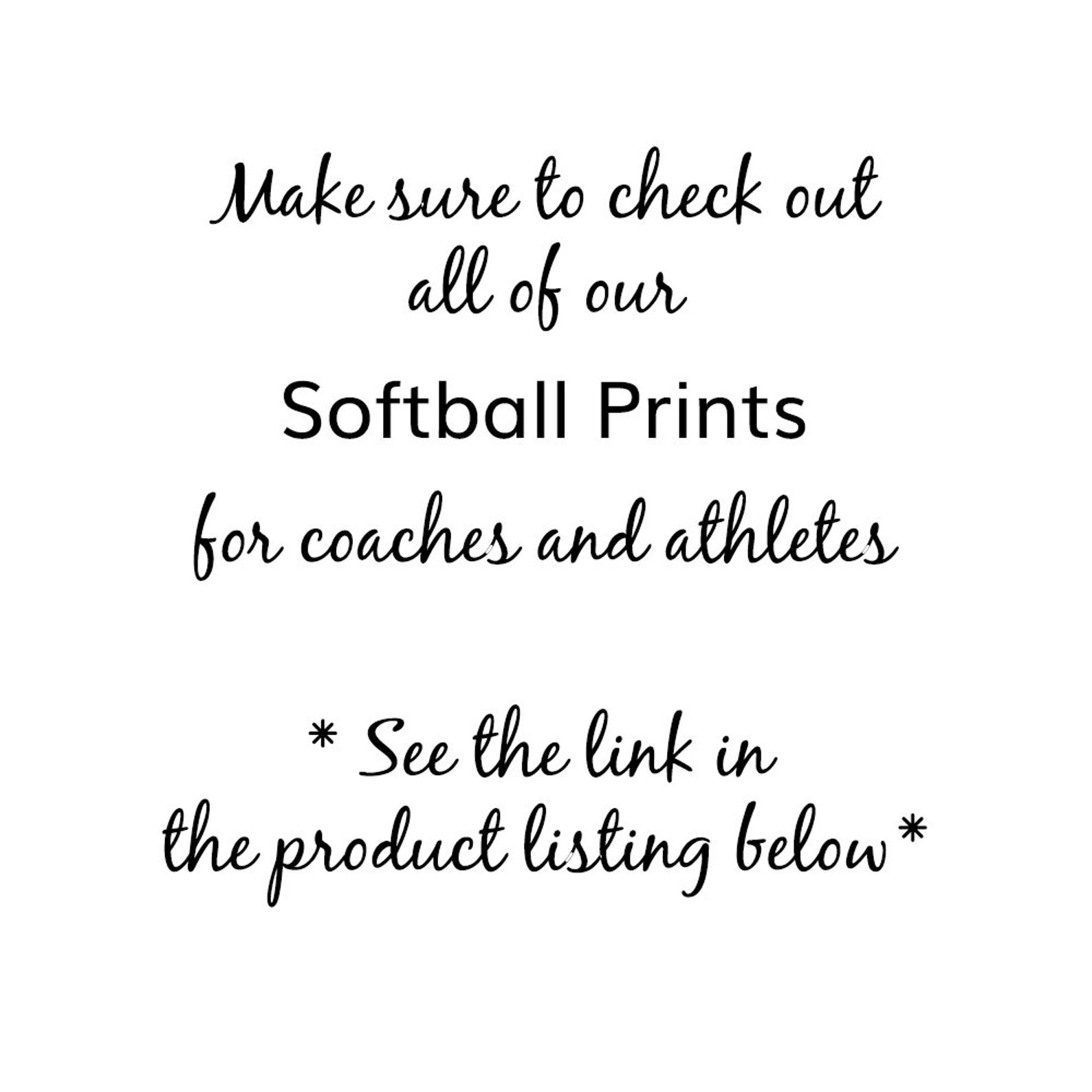 Softball Coach Gifts Softball Gifts for Coaches Etsy