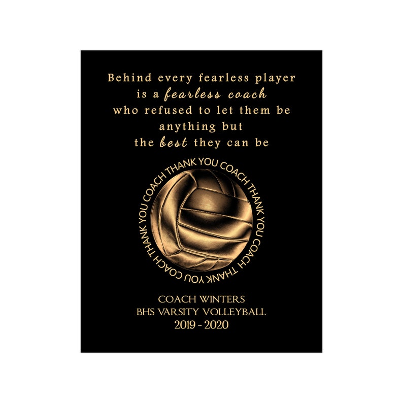 Volleyball Gifts for Coaches Volleyball Coach Gift Ideas Etsy