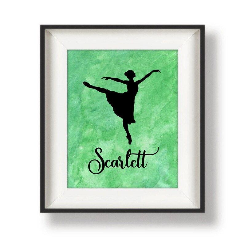 Dance Wall Art Dance Gifts for Men Dance Wall Decor Girls Etsy