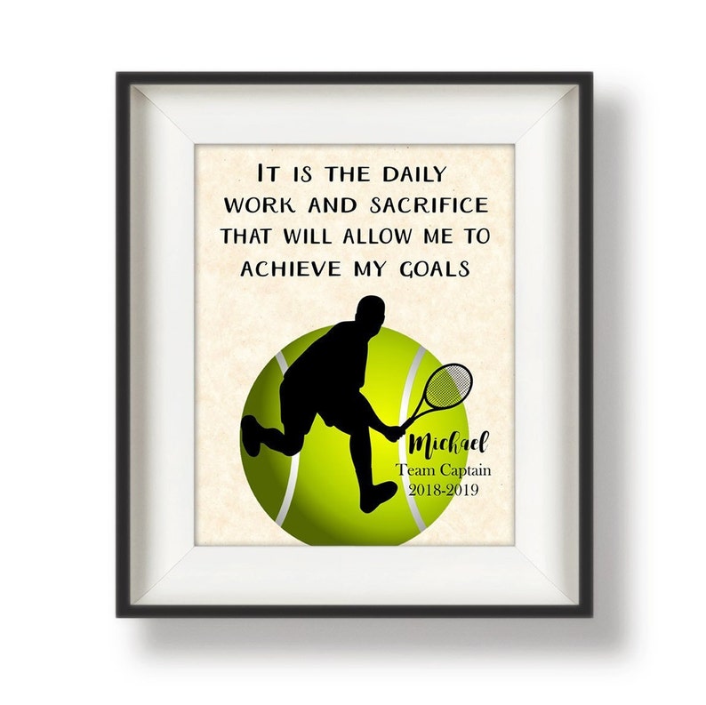 Tennis Team Gifts Tennis Senior Gifts Tennis Gifts for Etsy