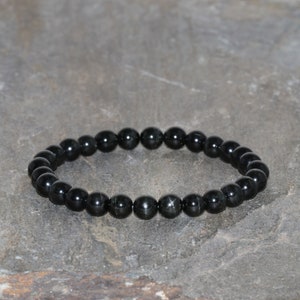 Star Diopside Bracelet 6mm Star Chrome Diopside Grade AAA Beaded Natural Gemstone Bracelet Unisex Bracelet Peace & Tranquility Bracelet