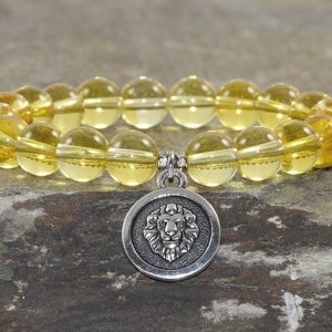Leo Zodiac Armband Stack, Leo Schmuck, Horoskop Schmuck, Citrine Armband, Astrology Armband, Heilung Kristalle, August Geburtstag Geschenk!