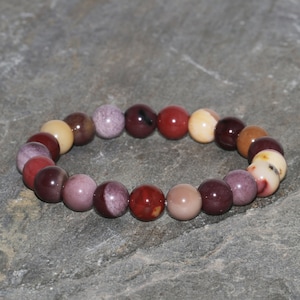 Mookaite armband handgemaakte 8mm Moukaite Jasper Beaded edelsteen armband cadeau armband armband empowerment armband Unisex armband stapelen