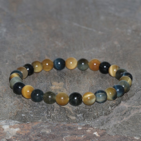 Tigers Eye Bracelet Etsy