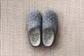 Wool Felted Slippers Women & Men • Polka dot Slippers • Cute Slippers • Unisex product logo
