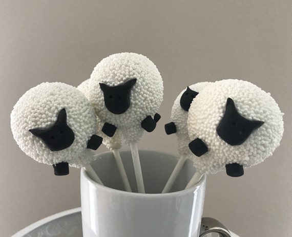 Sheep Cake Pops | Farm Animal Cake Pops Il_570xn