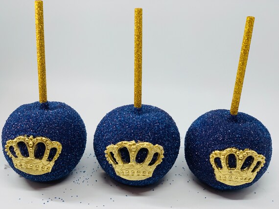 Royal Blue Prince Chocolate Covered Apples | King Prince Royalty Theme Il_570xn