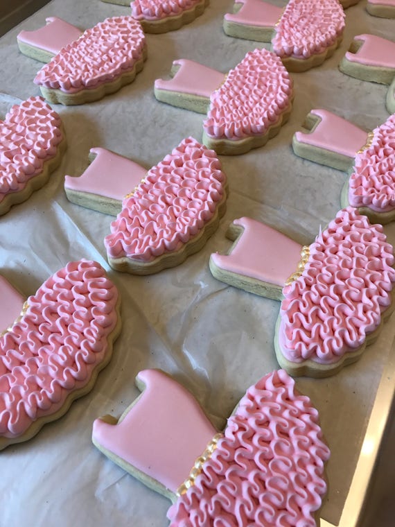 Pink Ballerina Dress Sugar Cookies | Ballet Theme Il_570xn