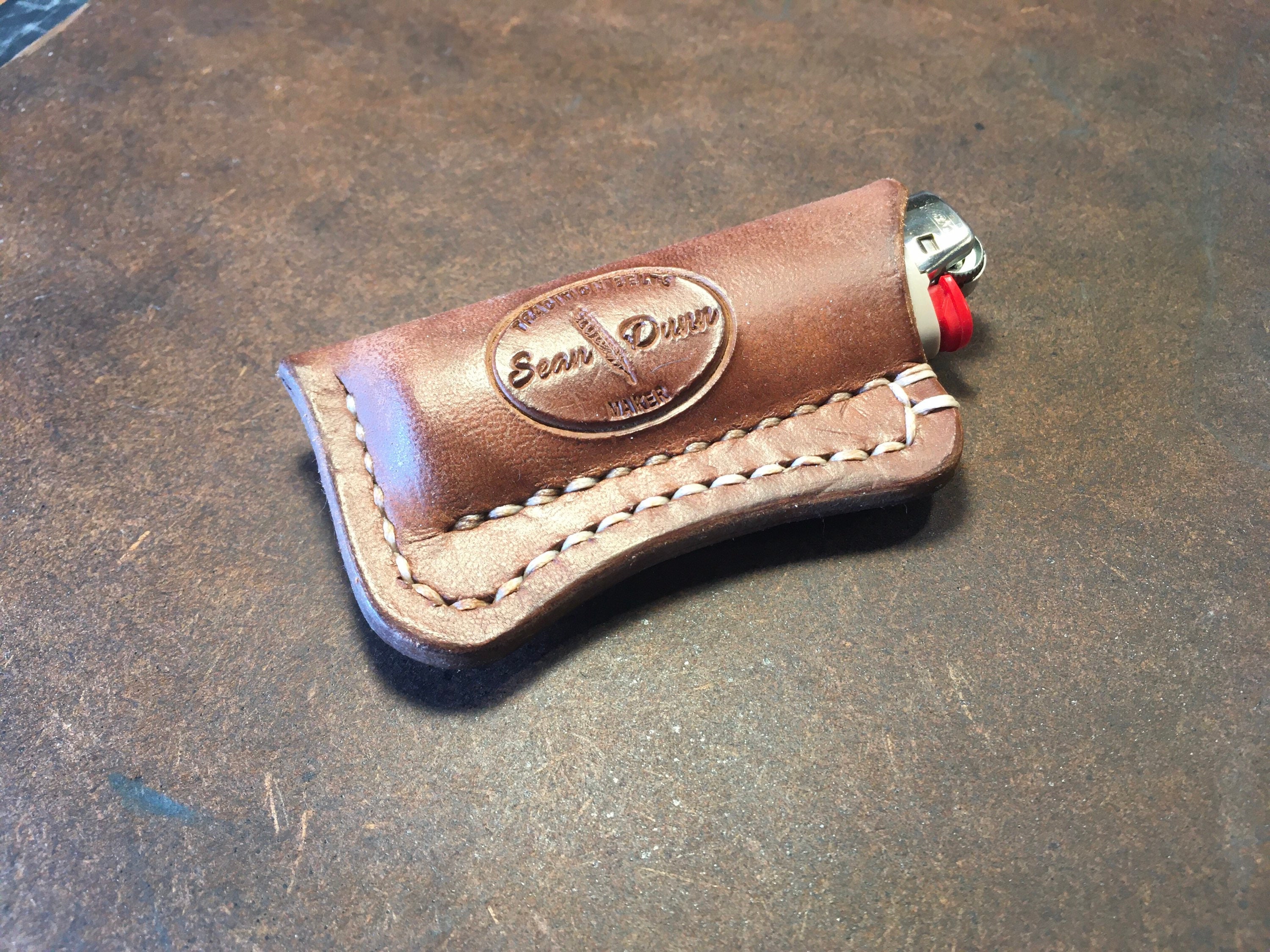 The Maker Mark leather lighter wrap Etsy
