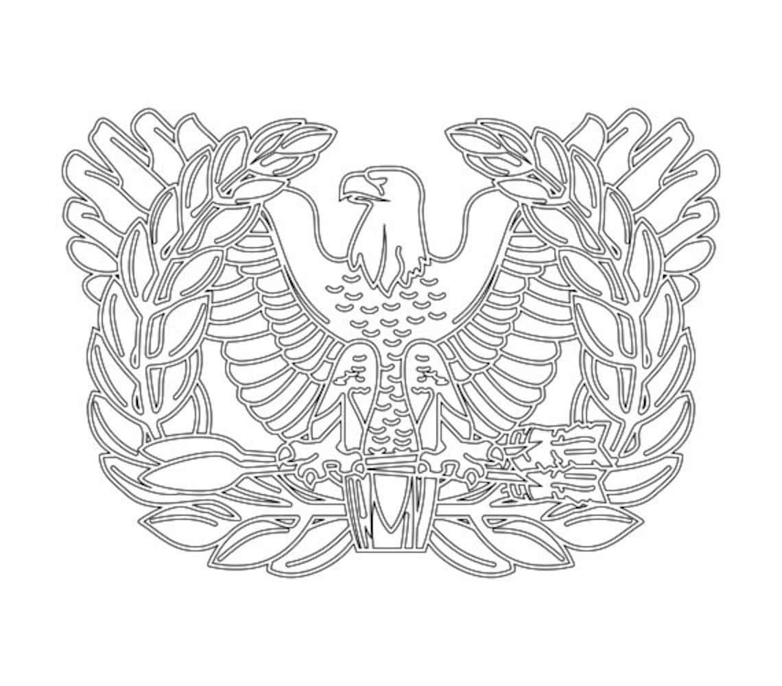 Us army warrant officer insignia vector files dxf eps svg ai etsy