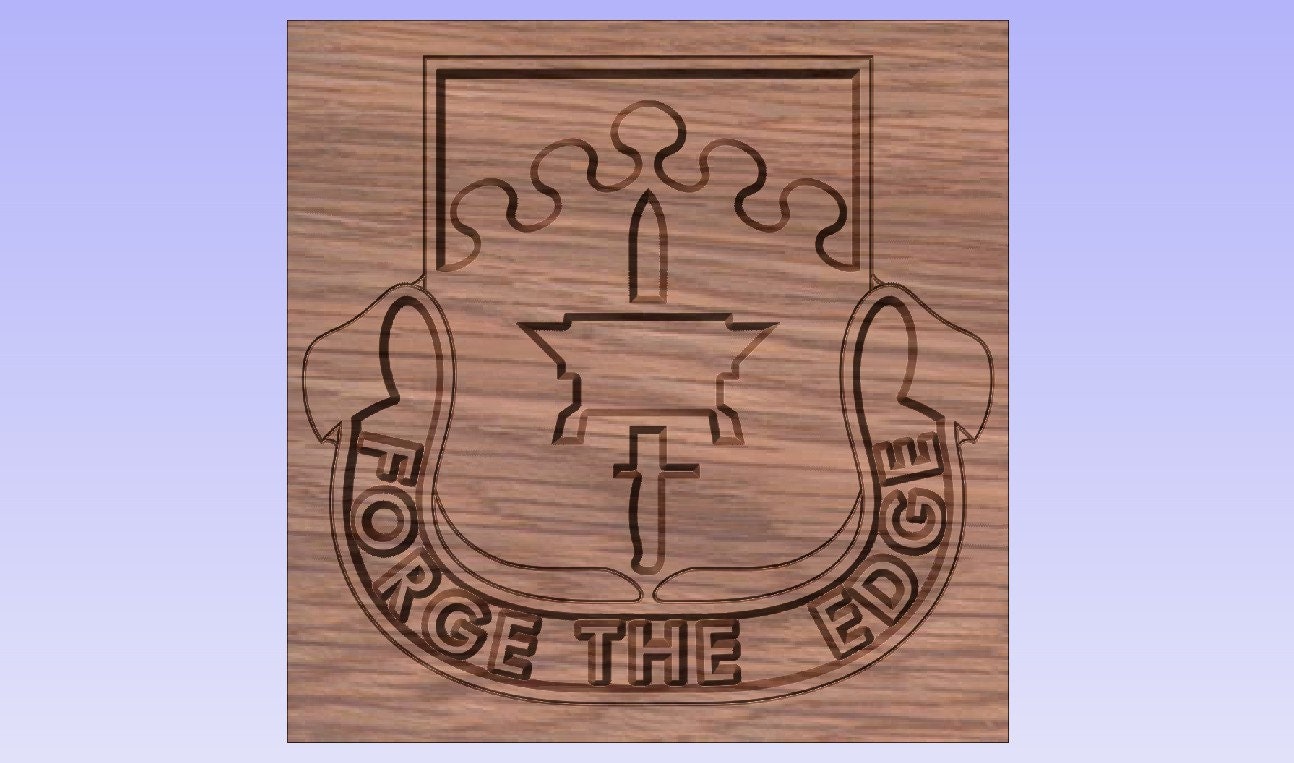 US Army 615th Aviation Support Battalion Unit Crest Vector Files, Dxf ...