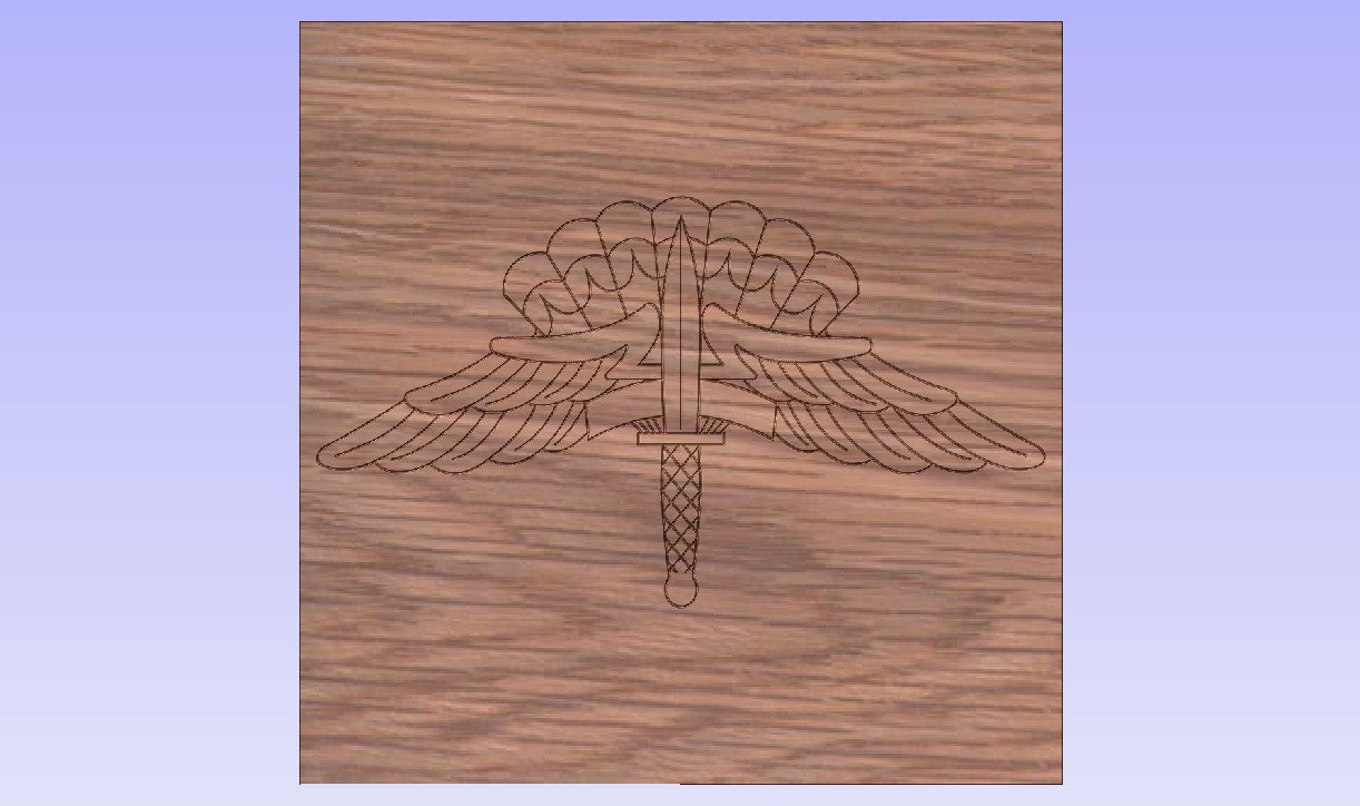 US Army Military Free Fall Parachutist HALO Badge Vector Etsy
