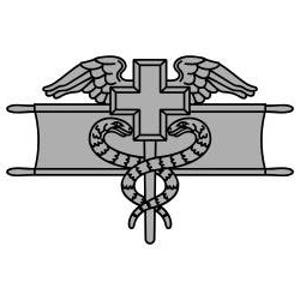 US Army Expert Field Medical Badge Vector Files, dxf eps svg ai crv