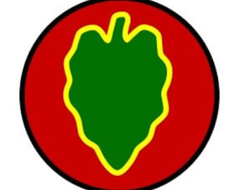 US Army 24th Infantry Division Patch Vector Files, dxf eps svg ai crv