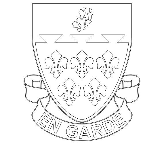 US Army 77th Field Artillery Regiment Unit Crest Vector Files, Dxf Eps ...