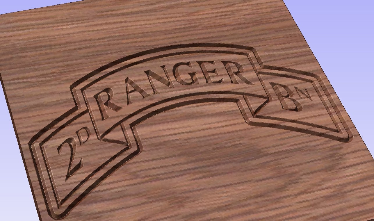 Vector Ranger Patch US Army 2nd Ranger Battalion Patch Vector Files, Dxf Eps Svg Ai Crv - Etsy