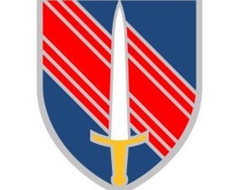 US Army 2nd Security Force Assistance Brigade Unit Crest Vector Files, dxf eps svg ai crv