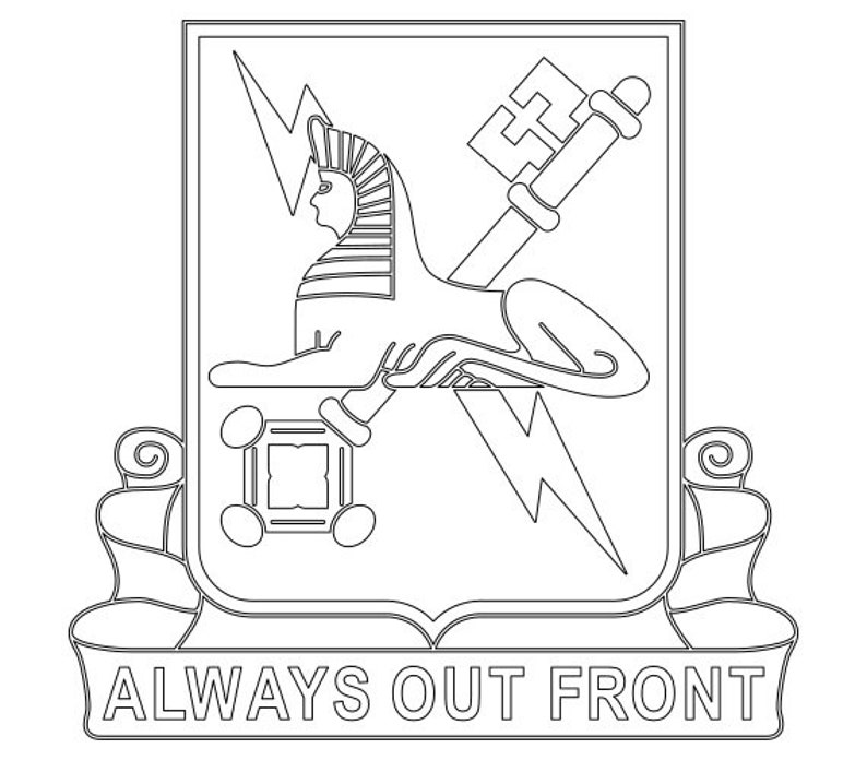 US Army Military Intelligence Corps Regimental Crest Vector Files, dxf eps svg ai crv image 2