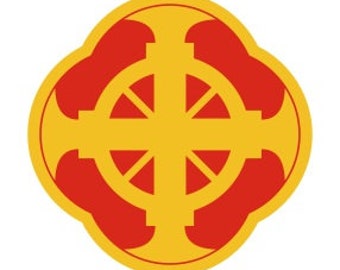 US Army 428th Field Artillery Brigade Patch Vector Files, dxf eps svg ai crv