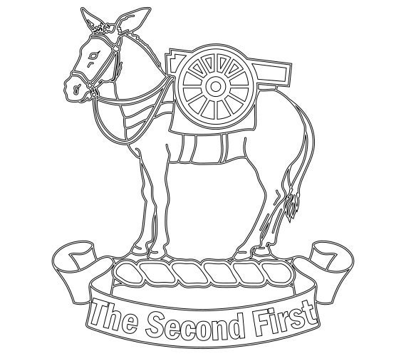 US Army 2nd Field Artillery Regiment Unit Crest Vector Files, Dxf Eps ...