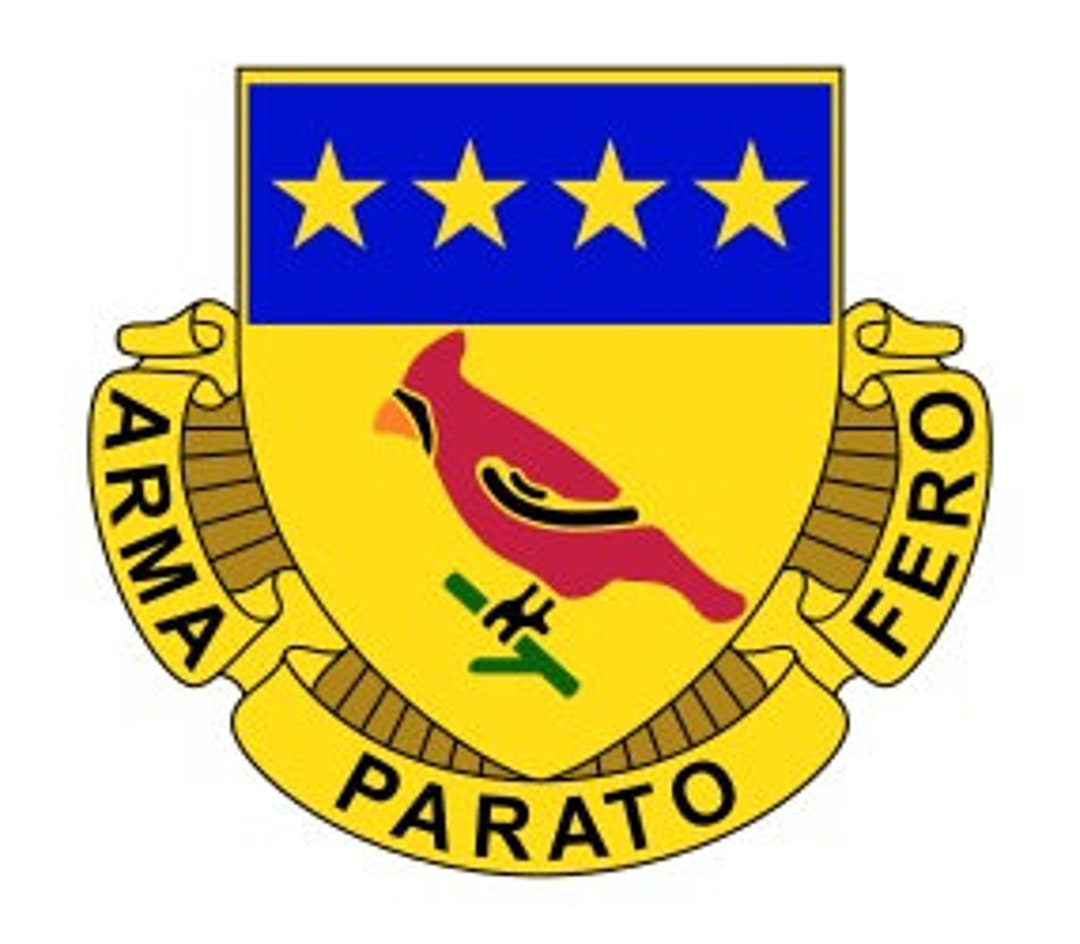 US Army 138th Field Artillery Regiment Unit Crest Vector Files, Dxf Eps