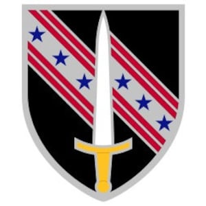 US Army 54th Security Force Assistance Brigade Unit Crest Vector Files, dxf eps svg ai crv