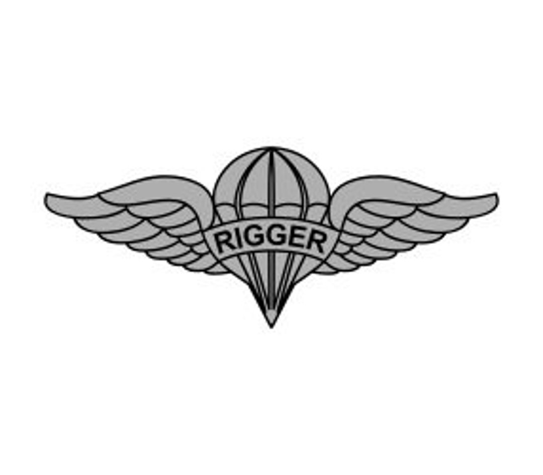 US Army Rigger Badge Vector Files, Dxf Eps Svg Ai Crv - Etsy