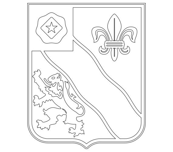 US Army 63rd Armor Regiment Unit Crest Vector Files, Dxf Eps Svg