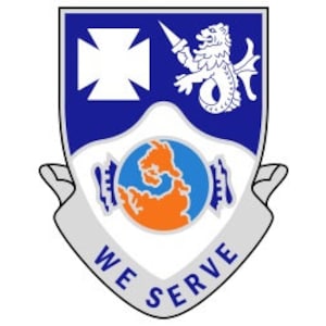 Arquivos vetoriais de crista da unidade do 23º Regimento de Infantaria do Exército dos EUA, dxf eps svg ai crv
